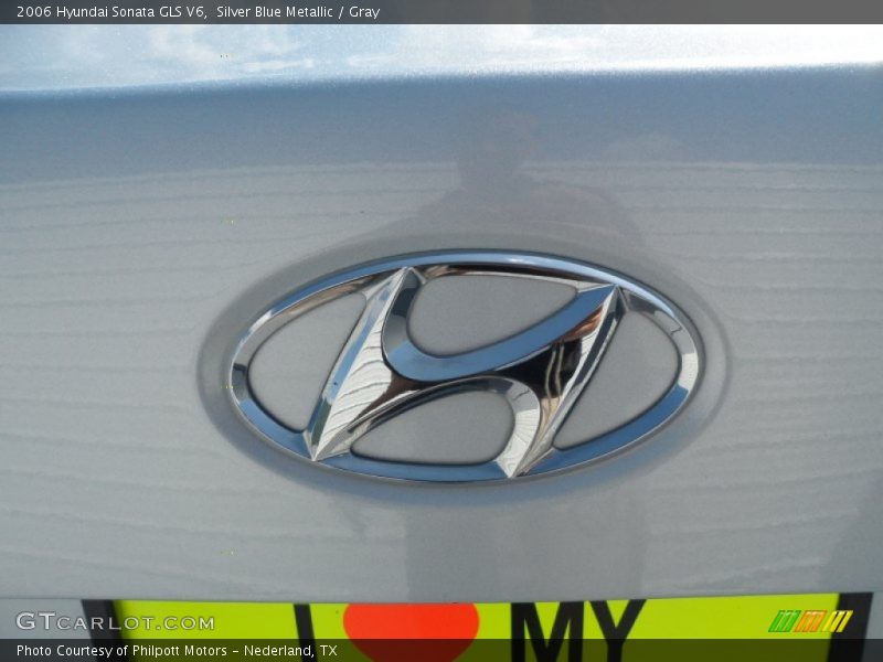 Silver Blue Metallic / Gray 2006 Hyundai Sonata GLS V6