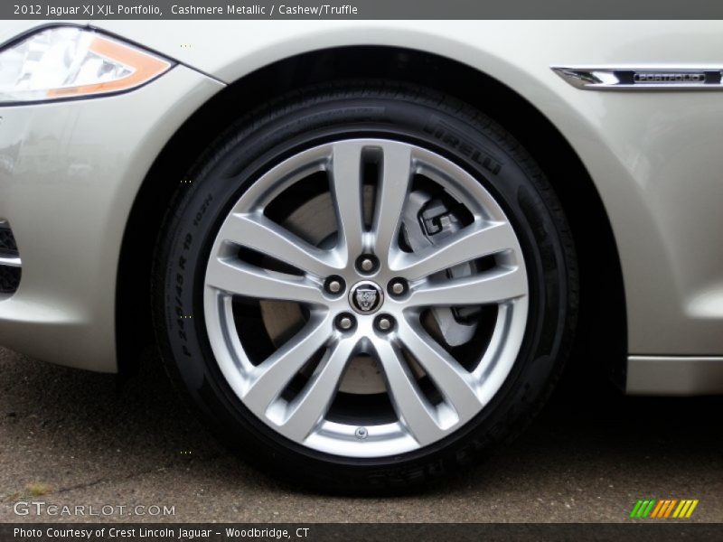 Cashmere Metallic / Cashew/Truffle 2012 Jaguar XJ XJL Portfolio
