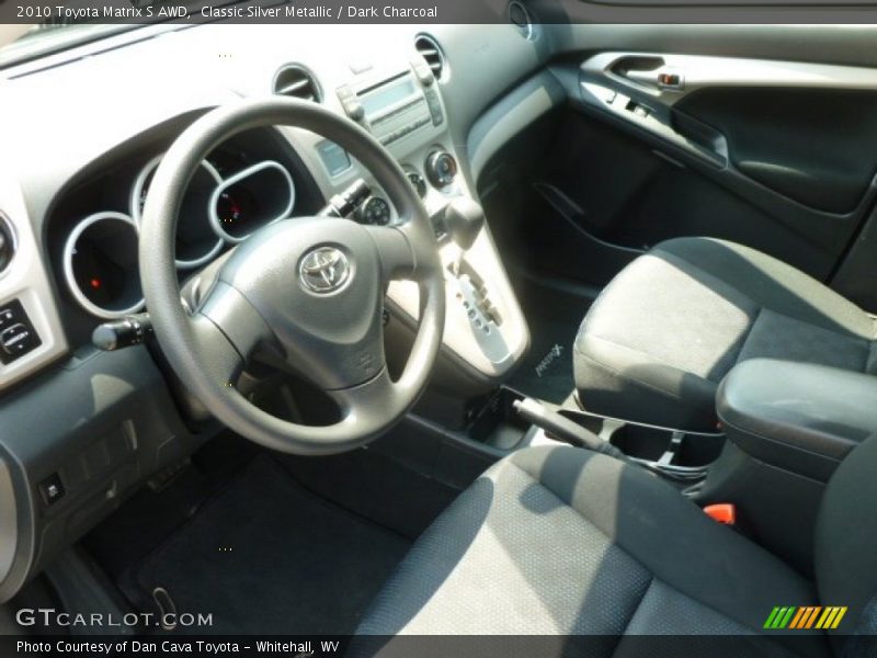Classic Silver Metallic / Dark Charcoal 2010 Toyota Matrix S AWD
