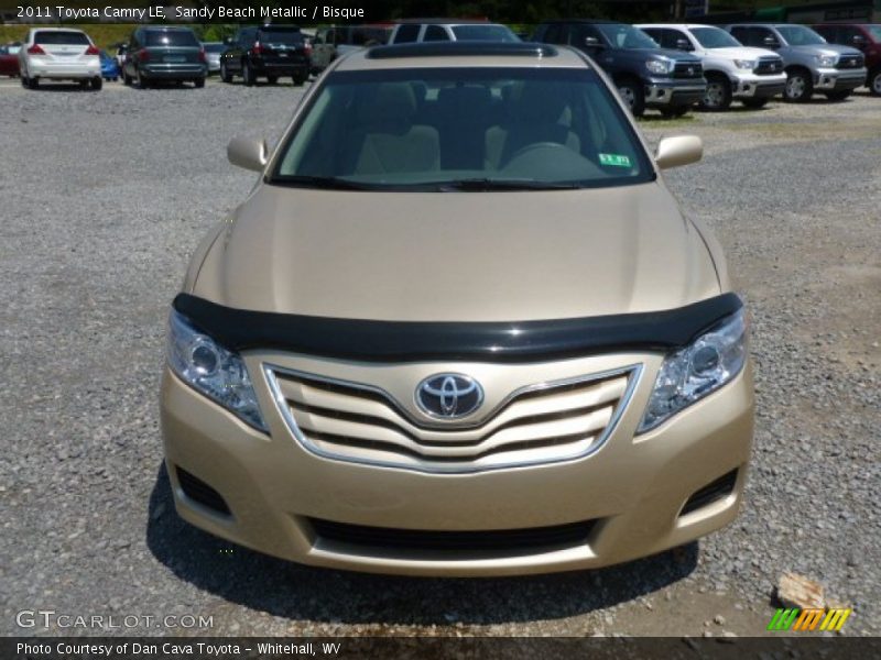 Sandy Beach Metallic / Bisque 2011 Toyota Camry LE