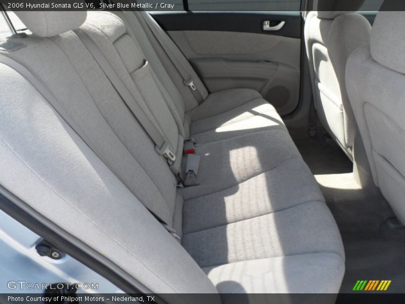 Silver Blue Metallic / Gray 2006 Hyundai Sonata GLS V6