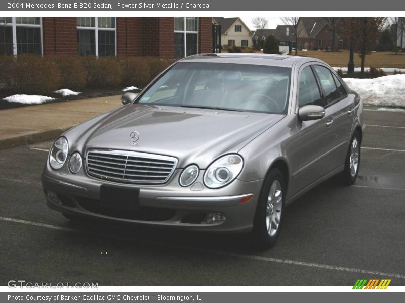 Pewter Silver Metallic / Charcoal 2004 Mercedes-Benz E 320 Sedan
