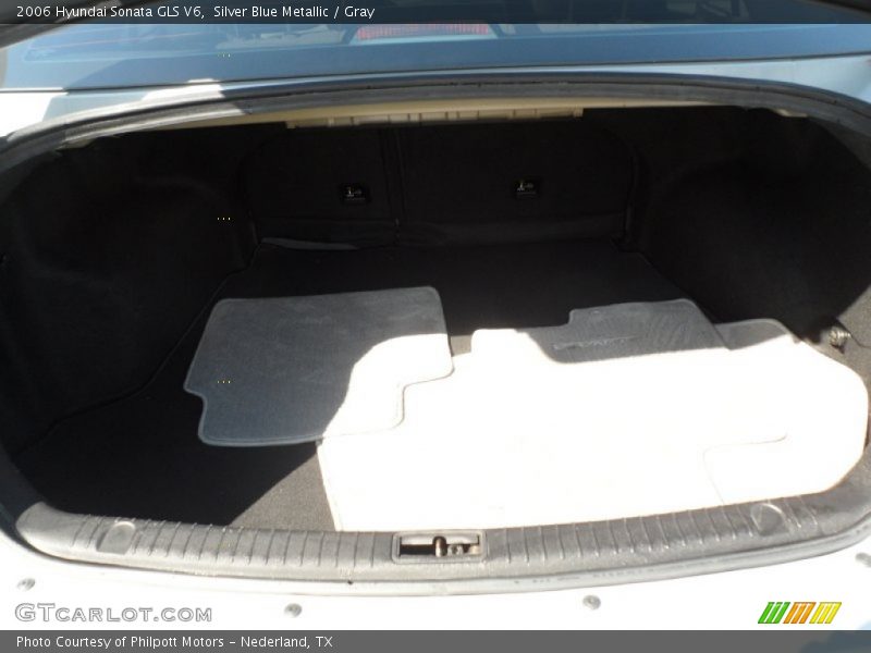 Silver Blue Metallic / Gray 2006 Hyundai Sonata GLS V6