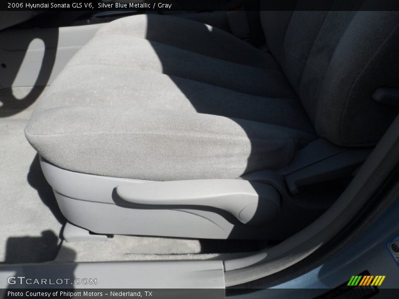 Silver Blue Metallic / Gray 2006 Hyundai Sonata GLS V6