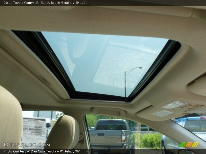 Sandy Beach Metallic / Bisque 2011 Toyota Camry LE