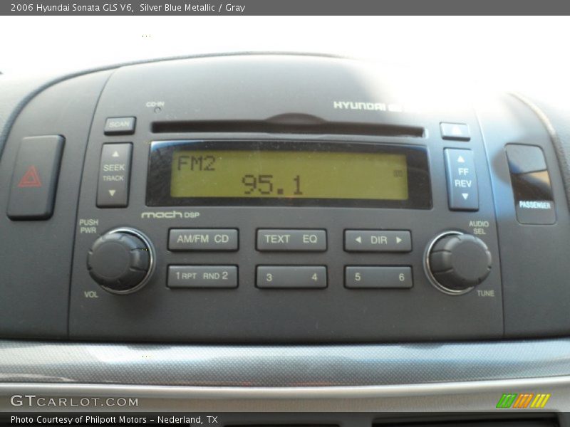Audio System of 2006 Sonata GLS V6