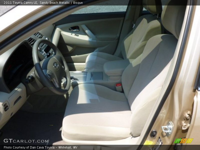 Sandy Beach Metallic / Bisque 2011 Toyota Camry LE