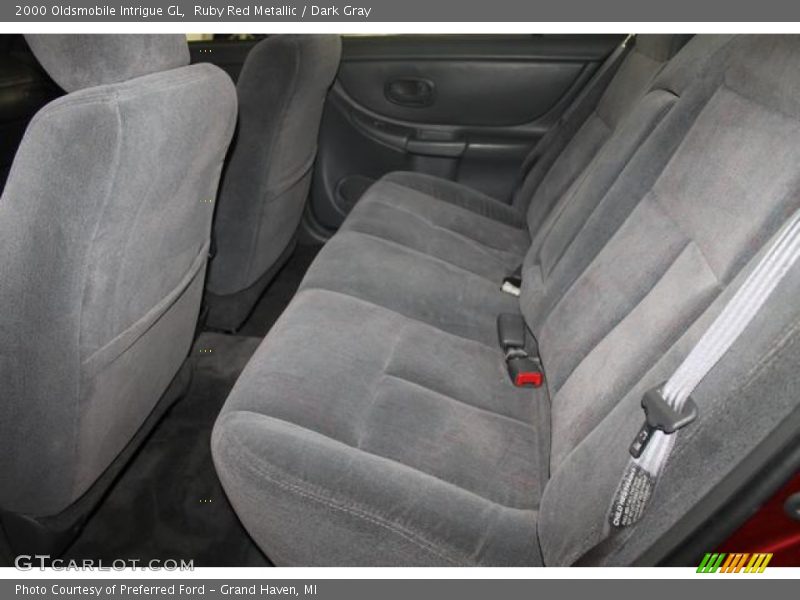 Rear Seat of 2000 Intrigue GL