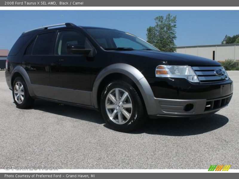 Black / Camel 2008 Ford Taurus X SEL AWD
