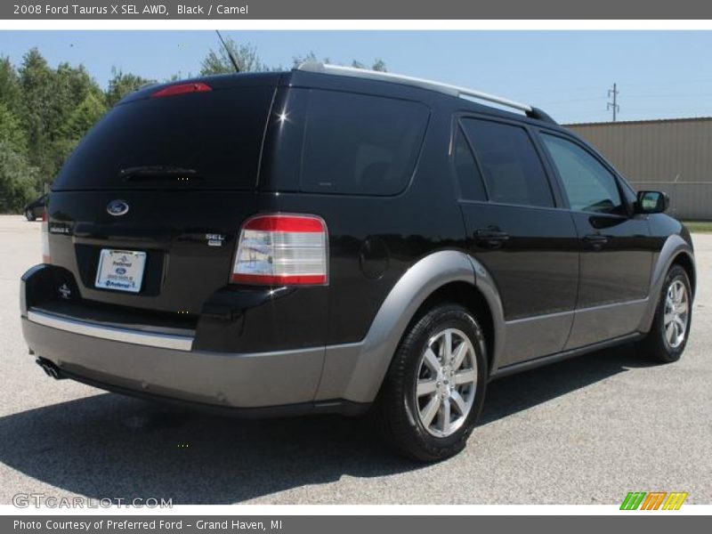 Black / Camel 2008 Ford Taurus X SEL AWD