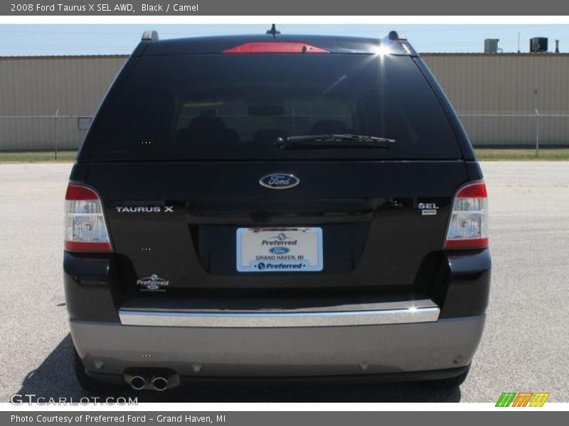 Black / Camel 2008 Ford Taurus X SEL AWD