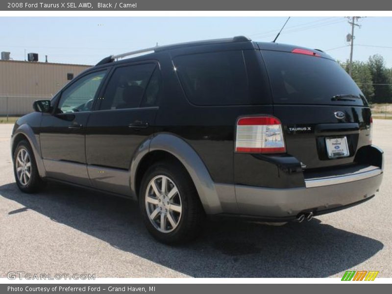 Black / Camel 2008 Ford Taurus X SEL AWD