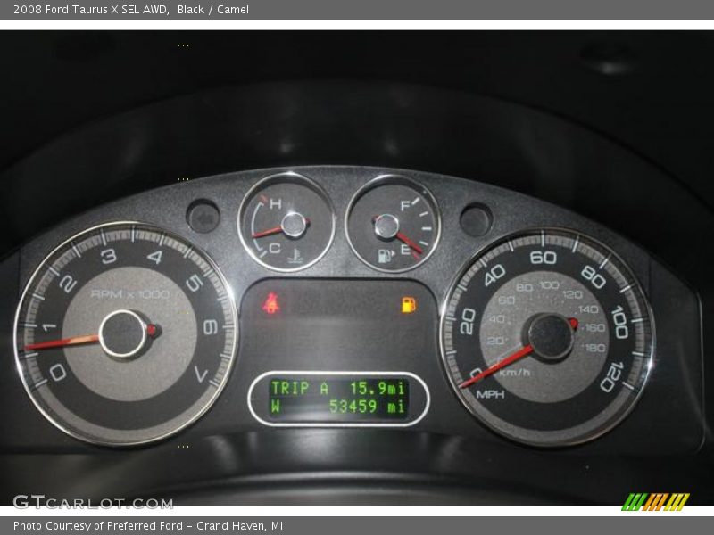 Black / Camel 2008 Ford Taurus X SEL AWD