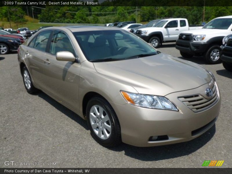 Desert Sand Metallic / Bisque 2009 Toyota Camry XLE