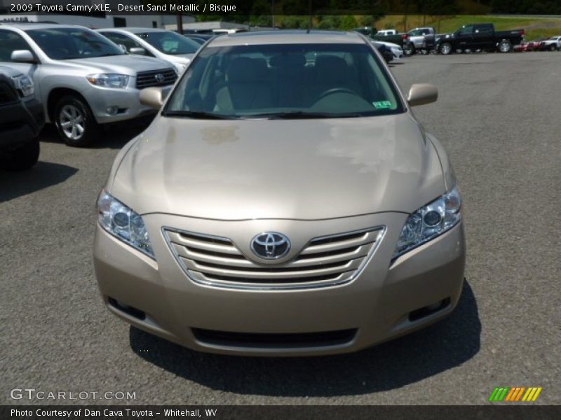 Desert Sand Metallic / Bisque 2009 Toyota Camry XLE