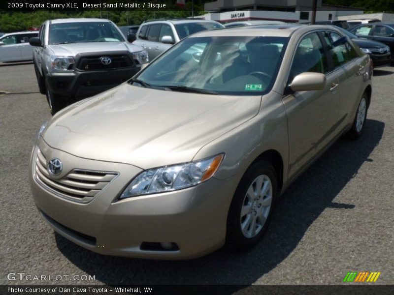 Desert Sand Metallic / Bisque 2009 Toyota Camry XLE
