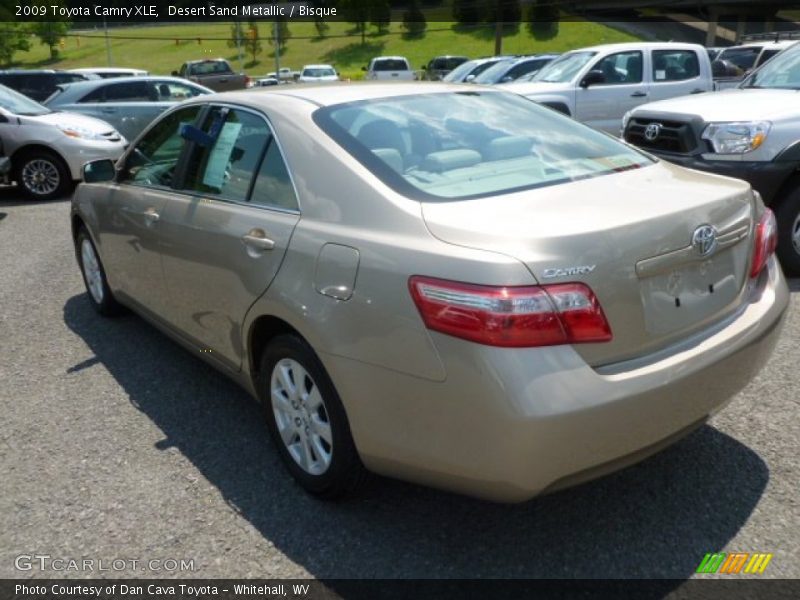 Desert Sand Metallic / Bisque 2009 Toyota Camry XLE