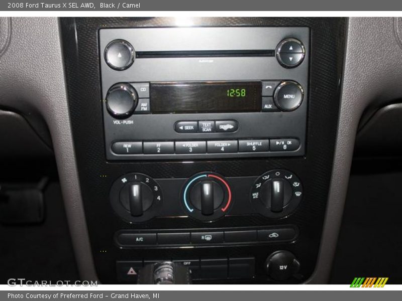 Black / Camel 2008 Ford Taurus X SEL AWD