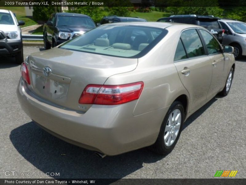 Desert Sand Metallic / Bisque 2009 Toyota Camry XLE