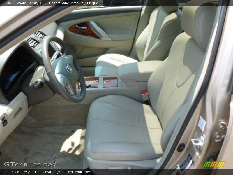 Desert Sand Metallic / Bisque 2009 Toyota Camry XLE