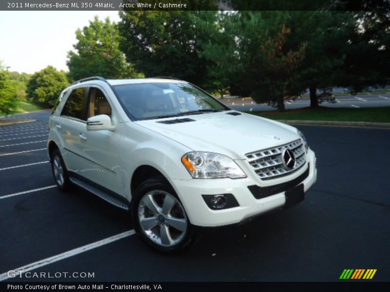 Arctic White / Cashmere 2011 Mercedes-Benz ML 350 4Matic