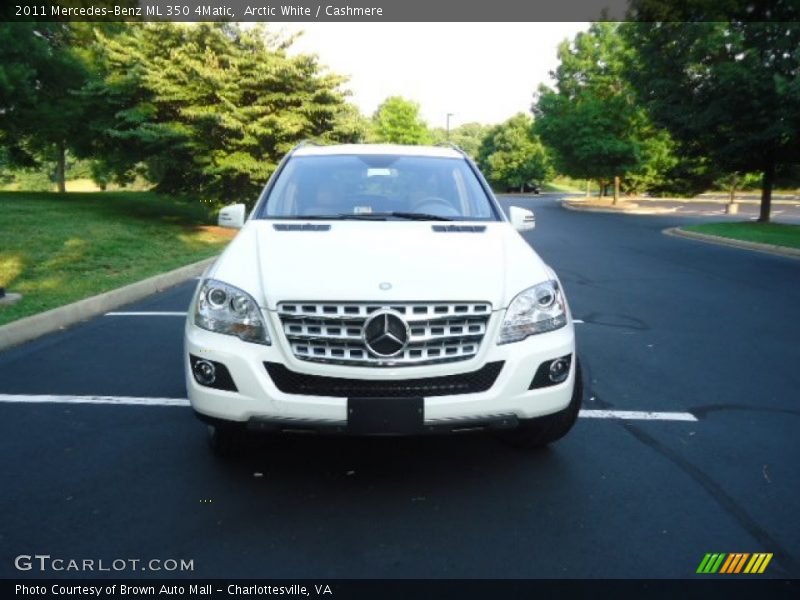 Arctic White / Cashmere 2011 Mercedes-Benz ML 350 4Matic