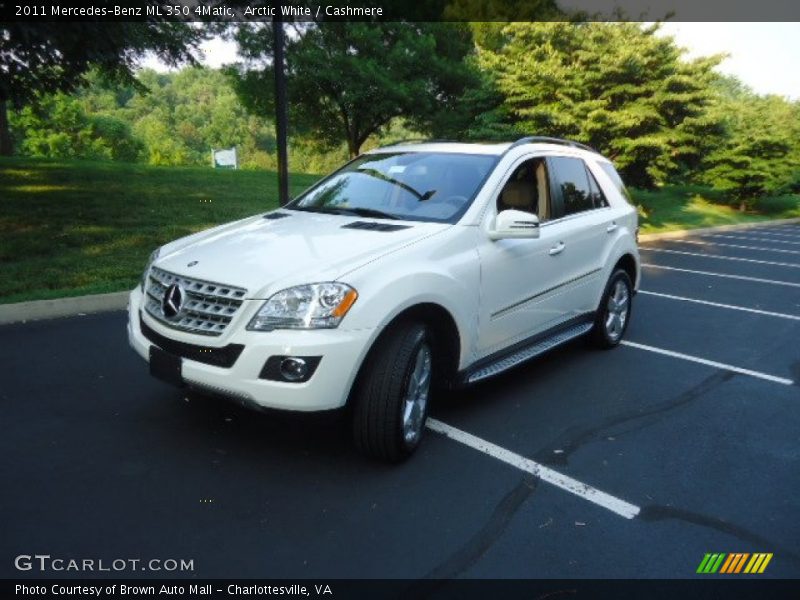 Arctic White / Cashmere 2011 Mercedes-Benz ML 350 4Matic