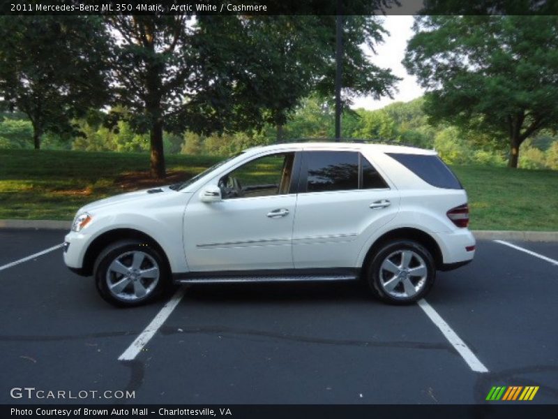 Arctic White / Cashmere 2011 Mercedes-Benz ML 350 4Matic