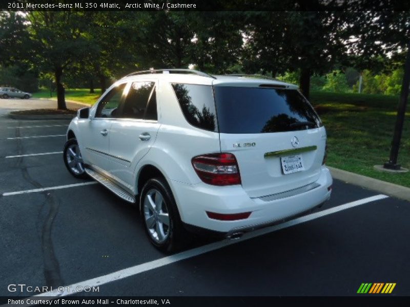 Arctic White / Cashmere 2011 Mercedes-Benz ML 350 4Matic