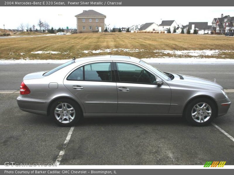 Pewter Silver Metallic / Charcoal 2004 Mercedes-Benz E 320 Sedan