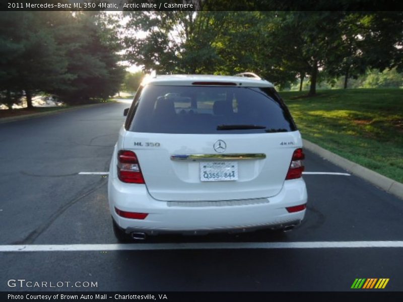 Arctic White / Cashmere 2011 Mercedes-Benz ML 350 4Matic