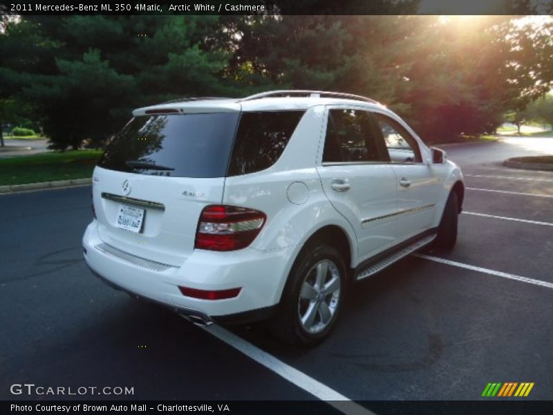 Arctic White / Cashmere 2011 Mercedes-Benz ML 350 4Matic