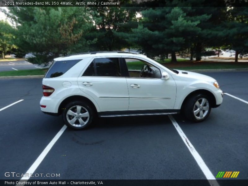 Arctic White / Cashmere 2011 Mercedes-Benz ML 350 4Matic