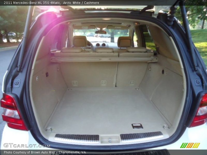 Arctic White / Cashmere 2011 Mercedes-Benz ML 350 4Matic
