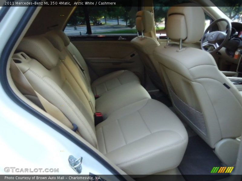 Arctic White / Cashmere 2011 Mercedes-Benz ML 350 4Matic