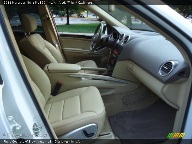 Arctic White / Cashmere 2011 Mercedes-Benz ML 350 4Matic