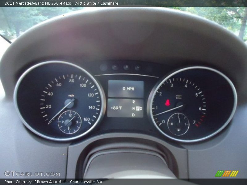 Arctic White / Cashmere 2011 Mercedes-Benz ML 350 4Matic