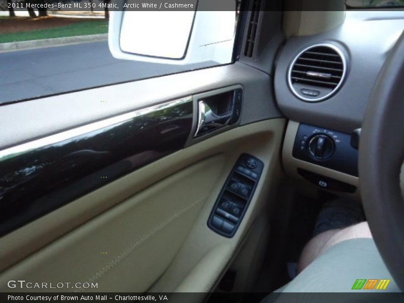 Arctic White / Cashmere 2011 Mercedes-Benz ML 350 4Matic