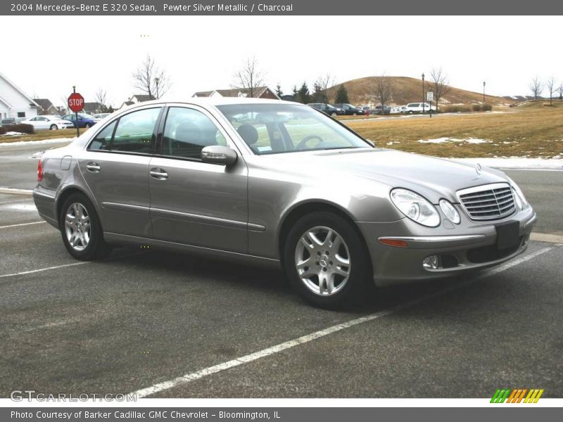 Pewter Silver Metallic / Charcoal 2004 Mercedes-Benz E 320 Sedan
