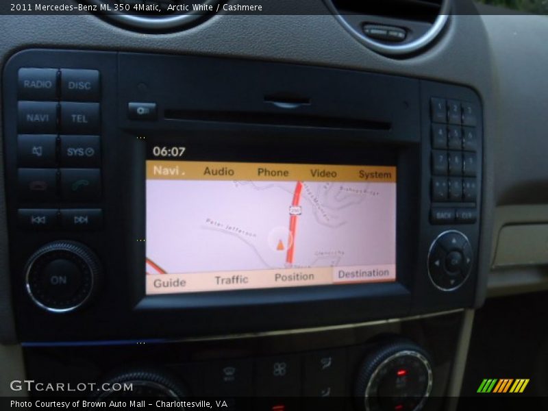 Arctic White / Cashmere 2011 Mercedes-Benz ML 350 4Matic