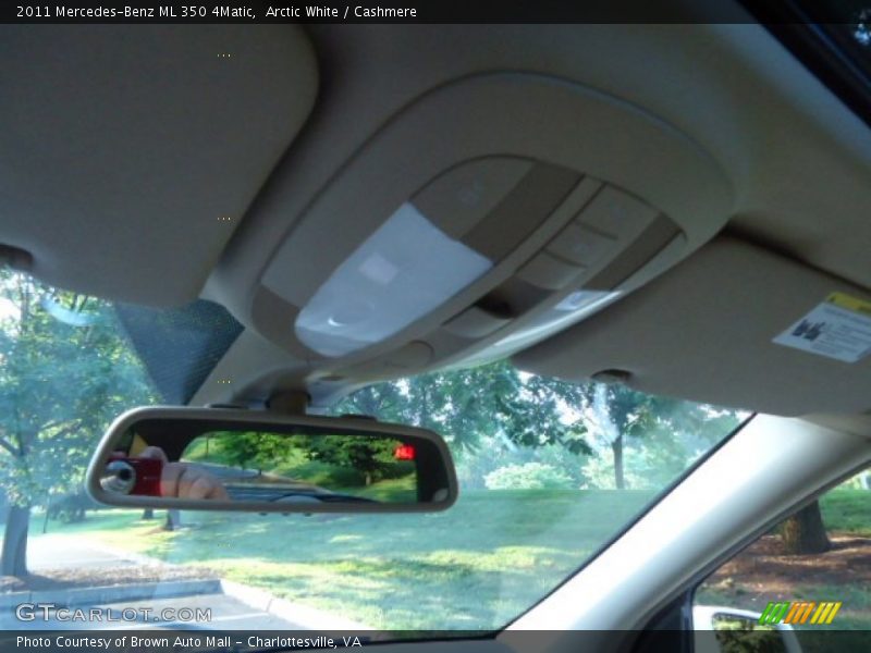 Arctic White / Cashmere 2011 Mercedes-Benz ML 350 4Matic
