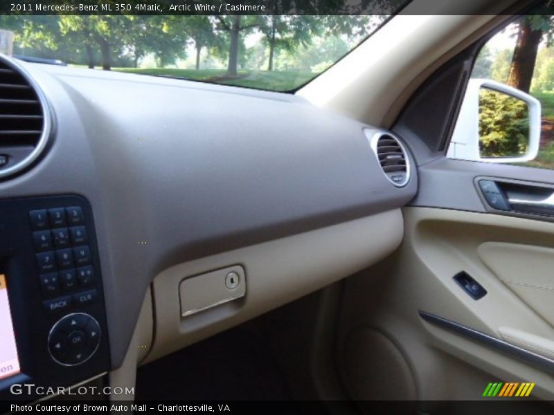 Arctic White / Cashmere 2011 Mercedes-Benz ML 350 4Matic