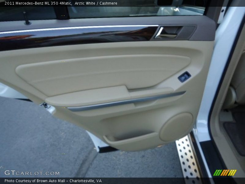 Arctic White / Cashmere 2011 Mercedes-Benz ML 350 4Matic