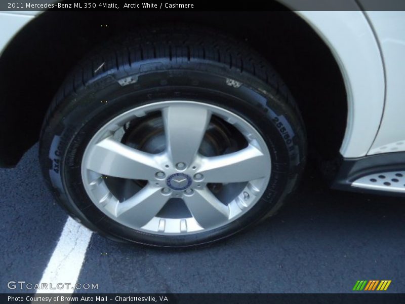 Arctic White / Cashmere 2011 Mercedes-Benz ML 350 4Matic