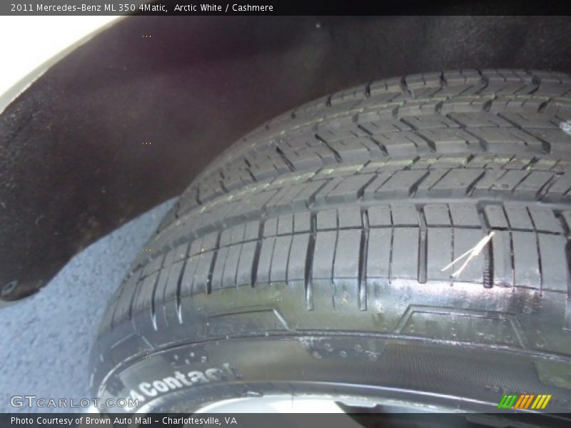 Arctic White / Cashmere 2011 Mercedes-Benz ML 350 4Matic