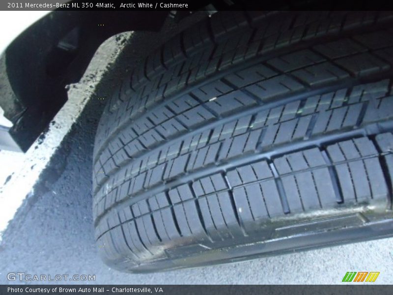 Arctic White / Cashmere 2011 Mercedes-Benz ML 350 4Matic
