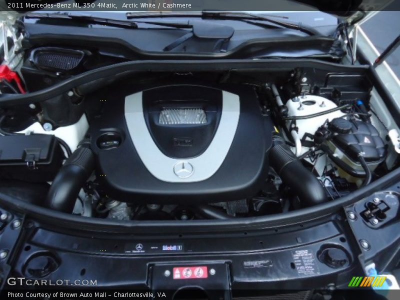 Arctic White / Cashmere 2011 Mercedes-Benz ML 350 4Matic