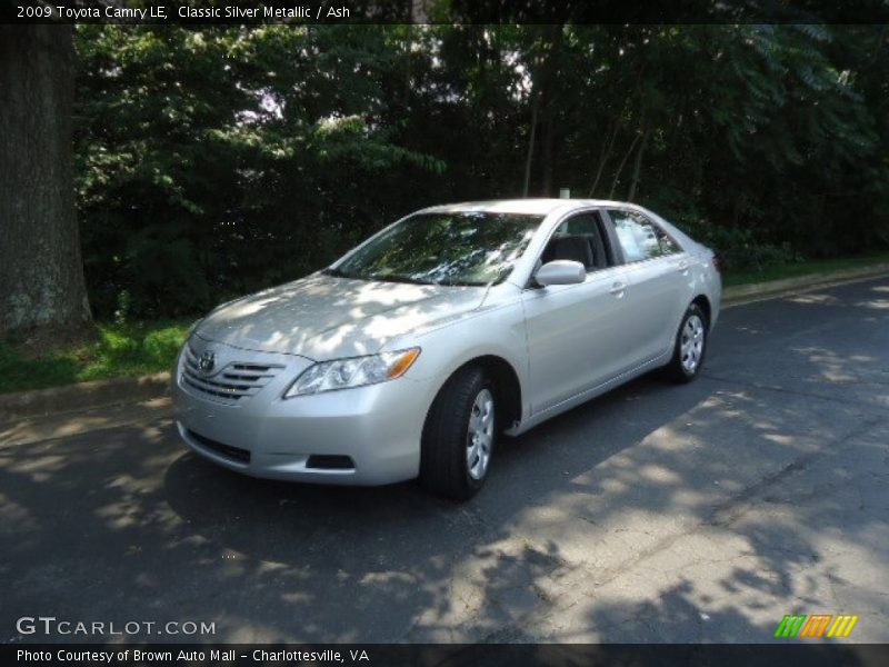 Classic Silver Metallic / Ash 2009 Toyota Camry LE