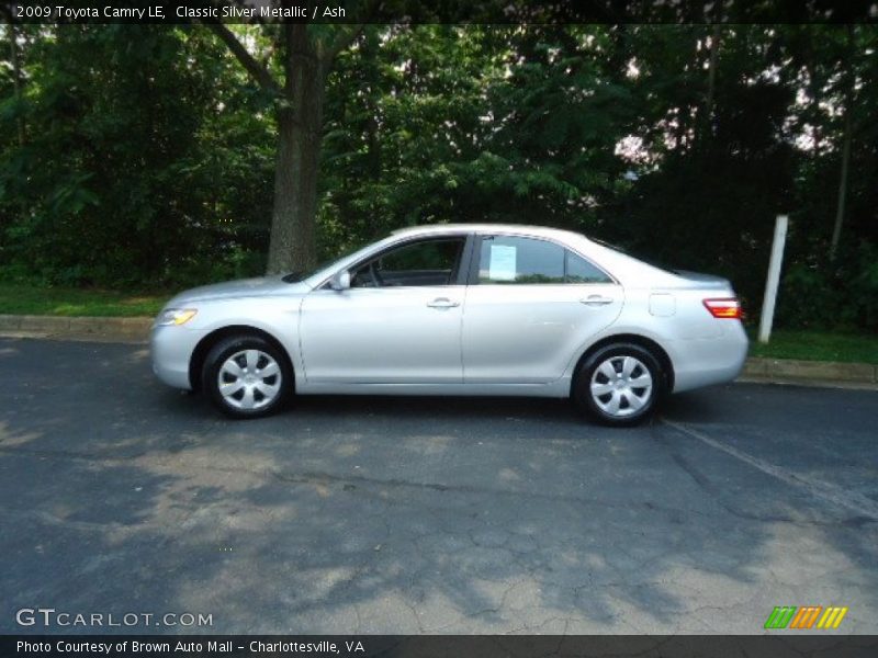 Classic Silver Metallic / Ash 2009 Toyota Camry LE