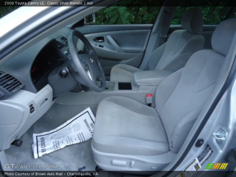 Classic Silver Metallic / Ash 2009 Toyota Camry LE